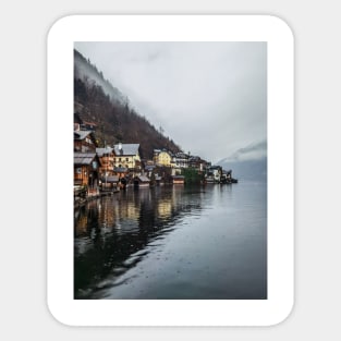 Winter Hallstatt Sticker